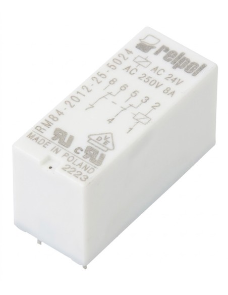 Relpol PCB relay RM84-2012-25-5024