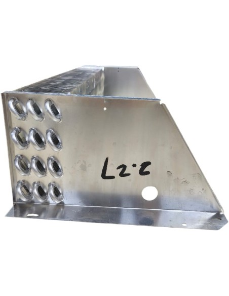 Evaporador AMR-1100 tubos de aluminio Ø 8 mm