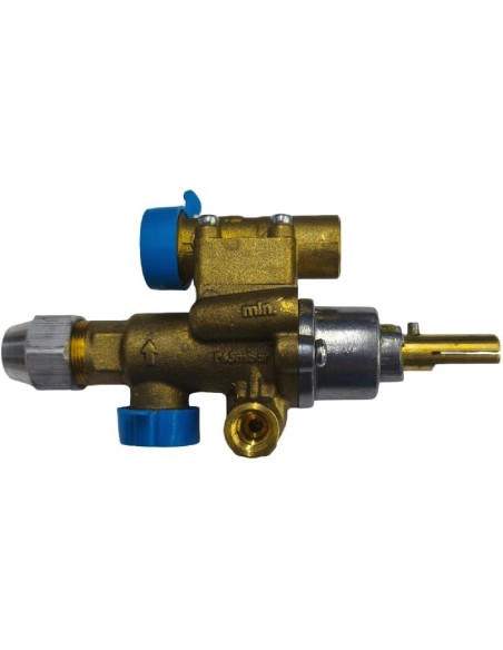 Grifo de gas LIVA tipo 22S modelo 19.72 65 mbar termopar M8