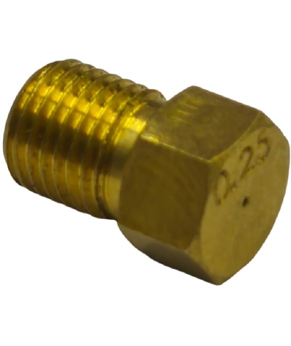 Injecteur filetage M4,5x0,5mm Alésage 0,25mm Taille de clé 5mm