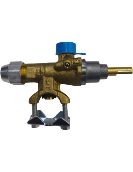 Grifo de gas LVA tipo 21S LIVA 19.80 65mbr Termopar M8x1 Sin piloto 267.00025.22