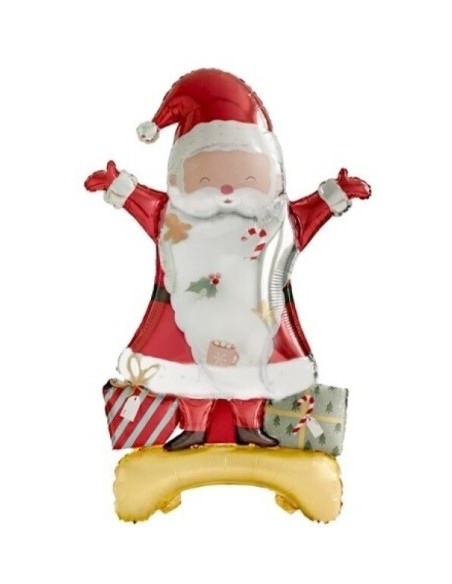 Globo foil sand pie Papa Noel