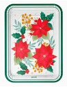Bandeja cartón flor de Pascua 25x34cm (2 uds) FSC MIX 70%