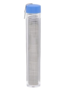 Tubo de estaño 1mm 15g - SN60PB40 FLUX2,2%
