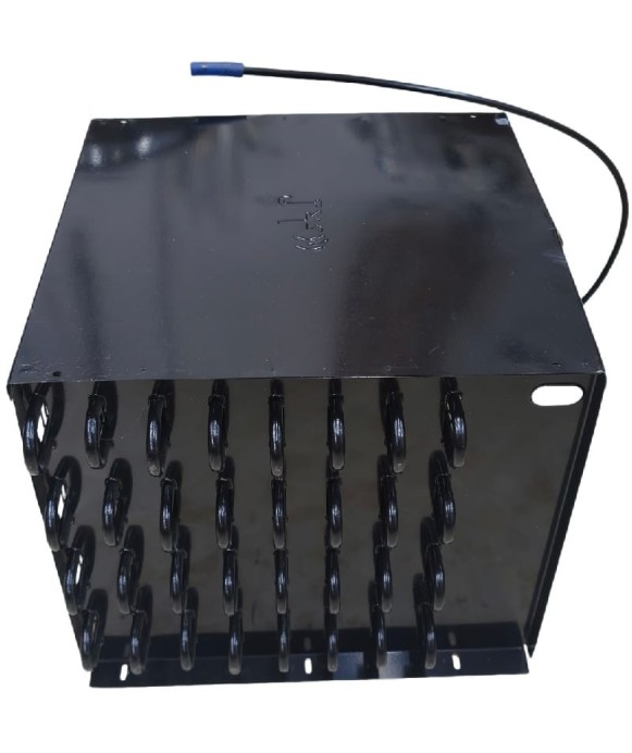 Condensadora de Aire Forzado tubo de acero 8x8 Pintado negro LC-850