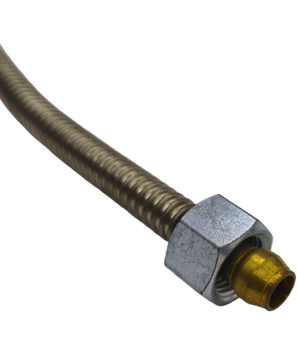 Flexible gaz onduleux 3/8x500mm Turhan Ozti 9099.38500.AB