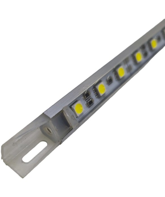 Lámpara LED 1150mm 12 VDC Perfil Triangular Esquina