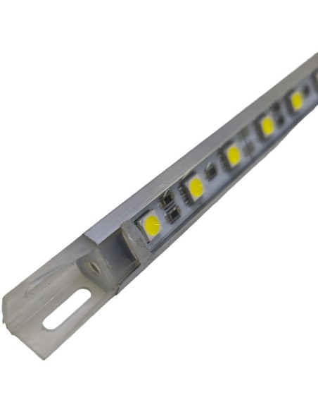 Lámpara LED 1450 mm 12 VDC Perfil Triangular Esquina