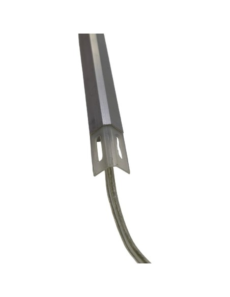 Lámpara LED 1450 mm 12 VDC Perfil Triangular Esquina