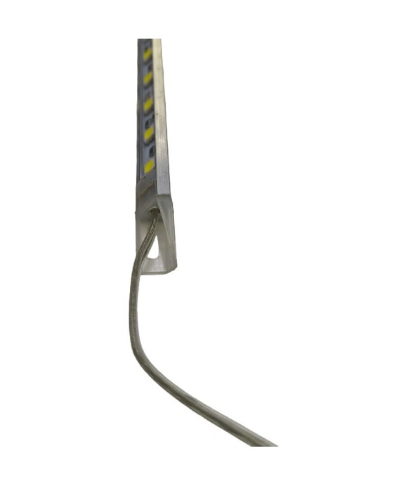 Lámpara LED 1450 mm 12 VDC Perfil Triangular Esquina