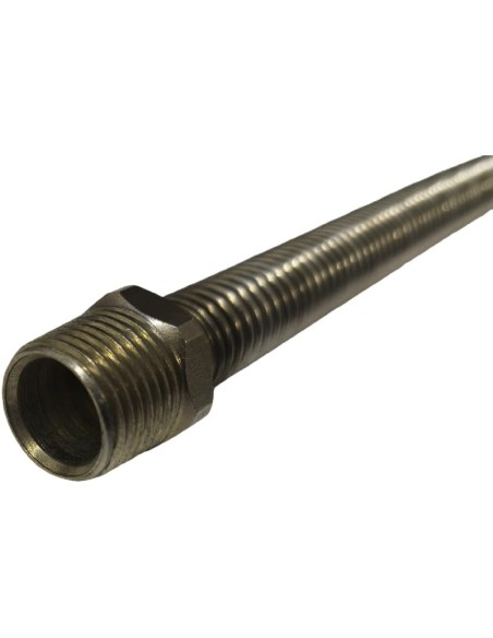 Flexible métallique pour gaz 1/2" - 1/2" 40 cm