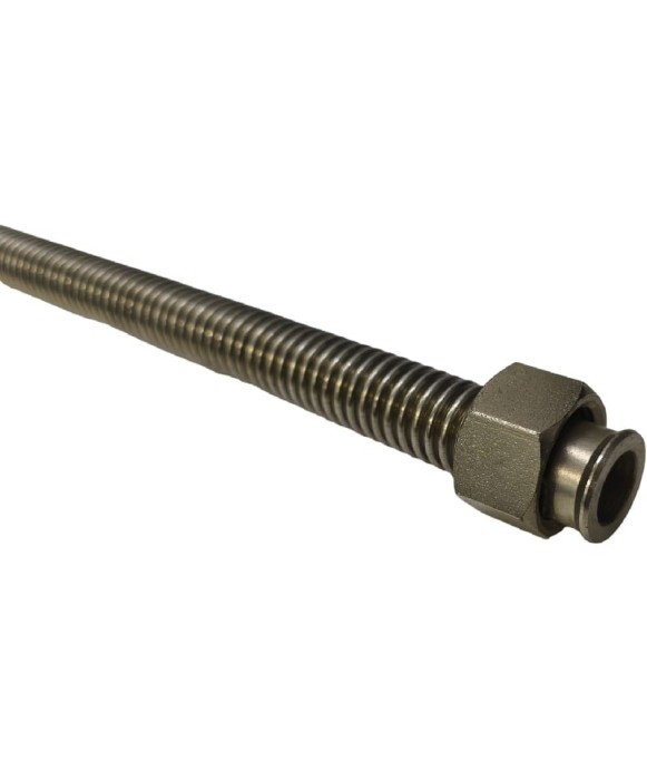 Flexible métallique pour gaz 1/2" - 1/2" 40 cm
