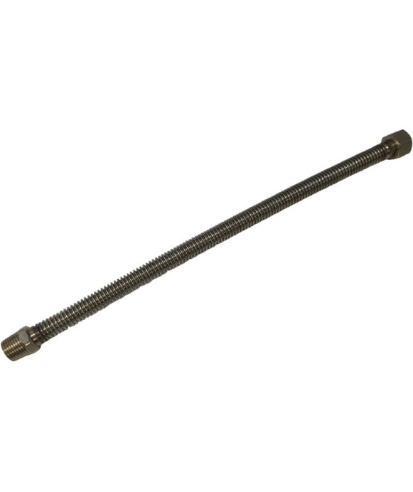 Flexible métallique pour gaz 1/2" - 1/2" 40 cm