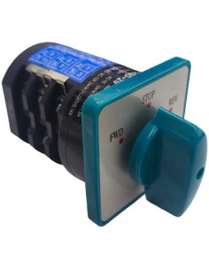 Conmutador giratorio 1-0-2 FWD-STOP-REV HZ5D-20 20A IP20 Cr