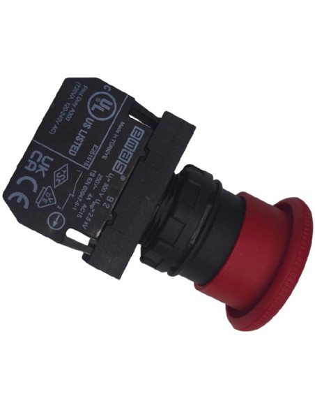 Emergency stop push button EMAS B2 Ø 22 mm