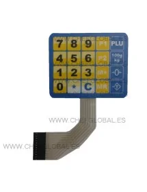 Teclado plano balanza BAXTRAM MPI