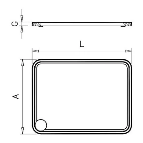 Fibras chuletón rectangulares