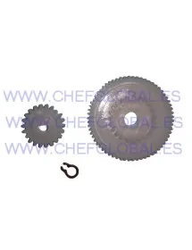 Engrenages imprimante thermique Dibal.