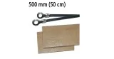 Repuesto Soldadora de Bolsas 500 mm (resistencia y cinta antiadherente)