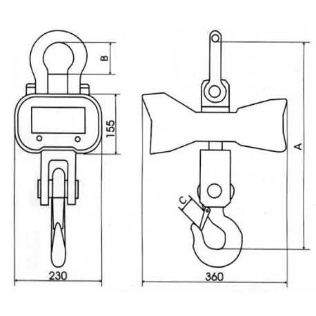 Crochets peseurs STR