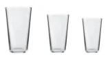 Vaso  serie Conil 22 cl, 28 cl y 47 cl (pack de 12 unidades)