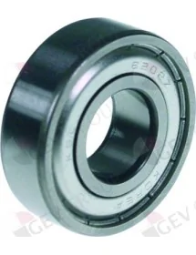 deep-groove ball bearing type DIN 6202-2Z shaft ø 15mm ED ø 35mm W 11mm 