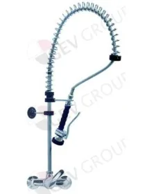 douche vaisselle avec mitigeur mural levier court sans robinet orientable raccord ½"