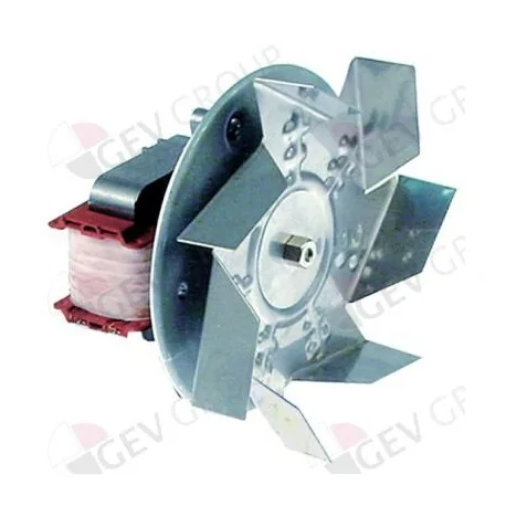 hot air fan 220-240V 32W L1 60mm L2 10mm L3 25mm L4 87mm fan wheel ø 150mm FIME type C20X0C01/33CLH 