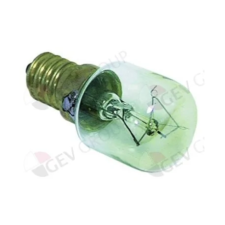 light bulb t.max. 300°C E14 15W 230V for oven lamp type Philips
