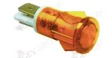 lámpara de señalización ø 12mm amarillo 230V UE 1 pzs 