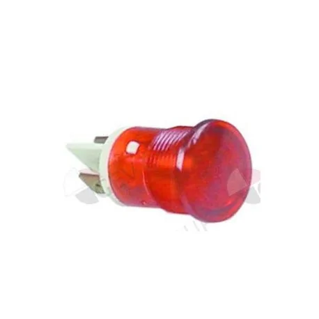 indicator light ø 16mm 230V red connection male faston 6,3mm