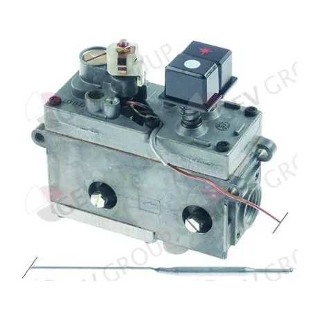 termostato de gas sin tapa, botón ni codo SIT tipo MINISIT 710 100-340°C entrada gas 1/2" 