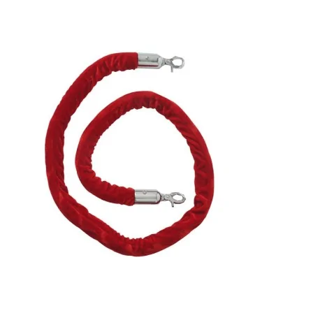 Cordón color rojo de 1,5 m para poste cónico
