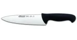 Cuchillo Carnicero Con Mango Negro de 20 cm