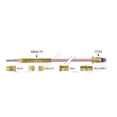 kit de thermocouples L 600mm 6 pièces Gasco, SIT