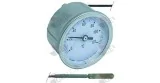 thermomètre encastré ø 52mm t.max. 120°C champ de mesure 0 jusqu'à +120°C sonde ø 6,5mm 