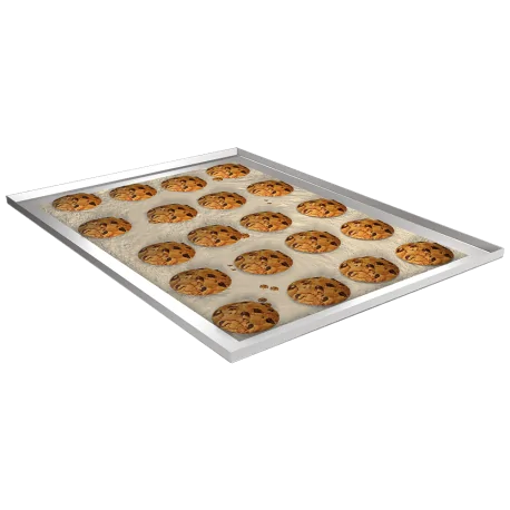 Bandeja pastelera en acero inoxidable