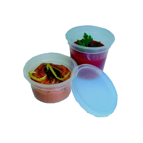 Tarrina Polipropileno Salsas 70cc (Pack 50 uds)