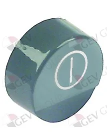 tecla ø 23mm gris interruptor principal Elframo, Komel 