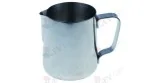 milk jug without lid capacity 0,6l capacity 20oz ø 90mm H 108mm stainless steel 