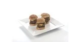 Formadora doble de mini hamburguesas 7 cm