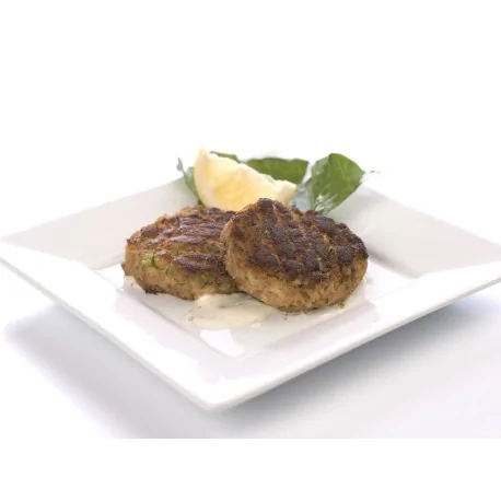 Formadora doble de mini hamburguesas 7 cm