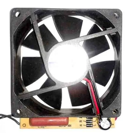 axial fan, L 80mm W 80mm H 25mm plate 12V DC converter AC / DC