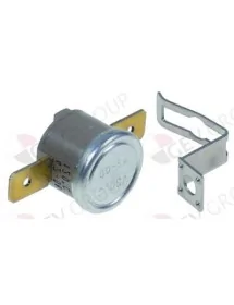 thermostat contact 120°C 1NC 1-pôles 10A raccord cosse mâle 6,3mm 