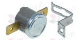 bimetal thermostat 120°C 1NC 1-pole 10A connection male faston 6,3mm 