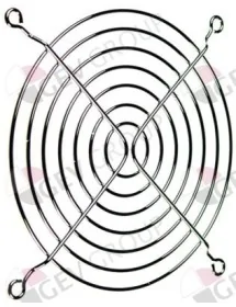 protective grid ø 115mm mounting distance 105mm for axial fan 119mm 