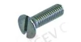 countersunk screw thread M4 L 10mm SS DIN/ISO Qty 20 pcs intake slotted head ø 7,5mm 