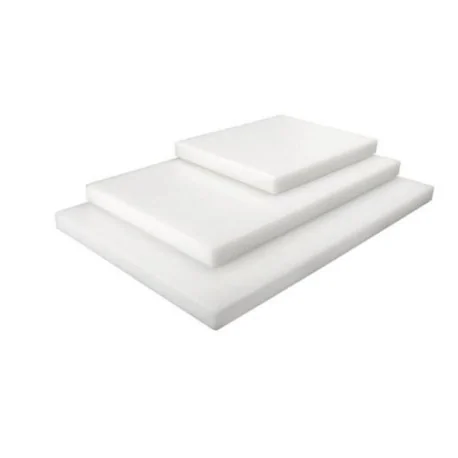 Tabla de corte polietileno blanca de 60x40x3 cm