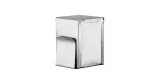 Porte-serviettes de table/porte-cartes en acier inox