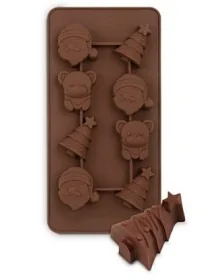 Moules en silicone pour chocolats NOËL